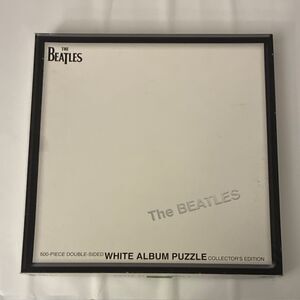 USAopoly The Beatles White Album 500pc Double-Sided Collector's Puzzle 19x19
